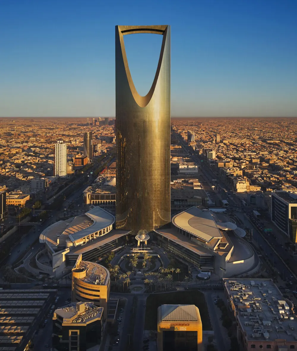 Kingdom Centre tower, Riyadh, Kingdom of Saudi Arabia